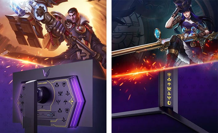 LG Debuts League of Legends Edition 27" QHD 240hz OLED Monitor -